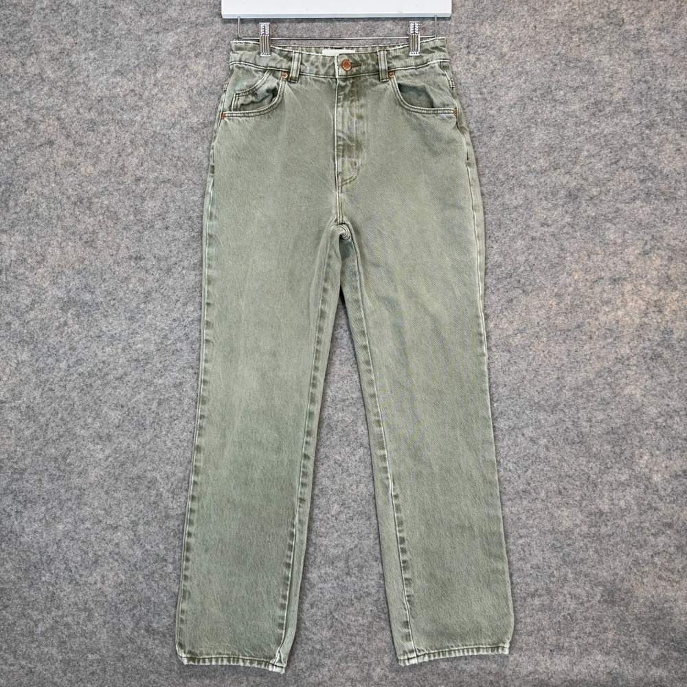 Rolla's Dusters High Rise‎ Jeans Womens US 26 Denim Pants Dusters Sage Green